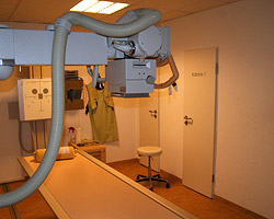Praxis Dr. Buse Röntgenraum
